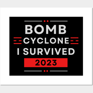 Bomb Cyclone - I Survived 2023 Posters and Art